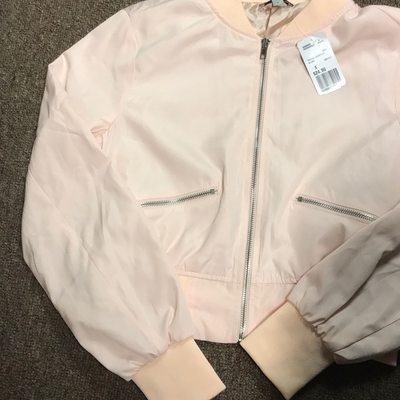 Bomber jacket by forever 21. Size small - Picture 2 of 4